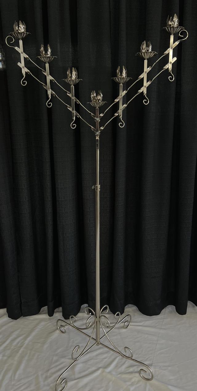 Rental store for CANDELABRA NICKEL 7 LIGHT ADJUSTABLE in Grand Haven MI