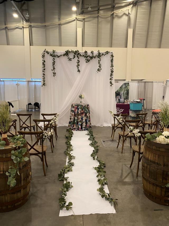 Rental store for ELITE BACK DROP WHITE in Grand Haven MI