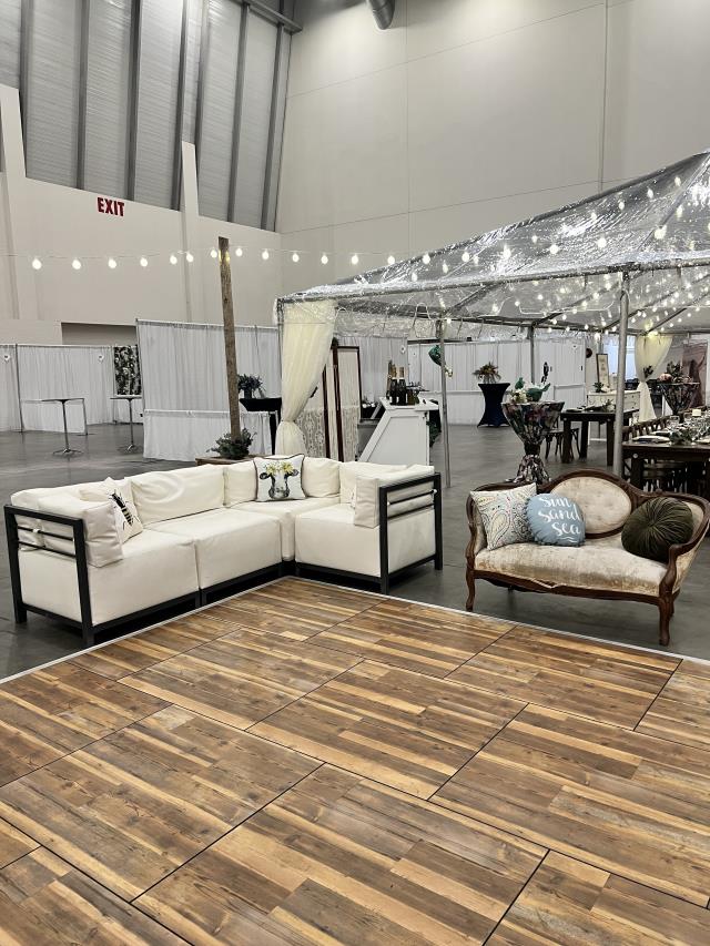 Rental store for DANCE FLOOR OUTDOOR VINTAGE PINE in Grand Haven MI